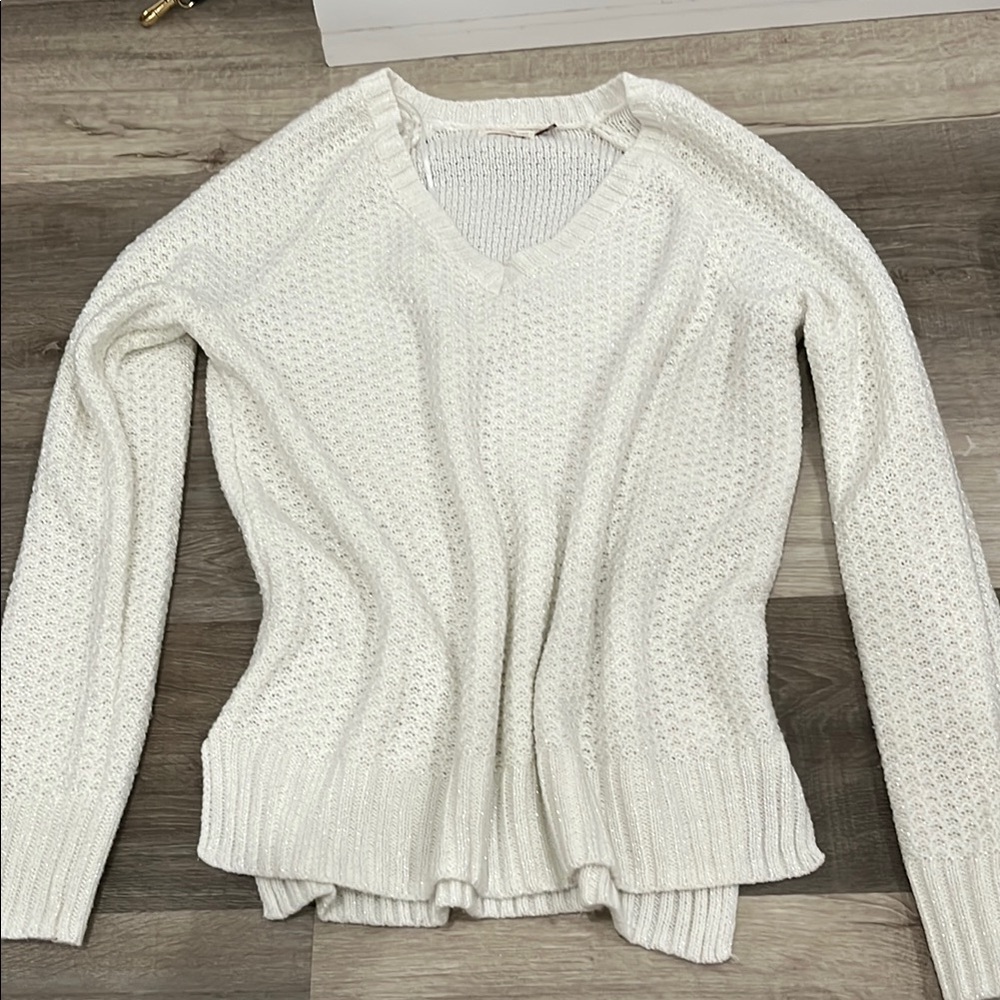 Women's White Sweater